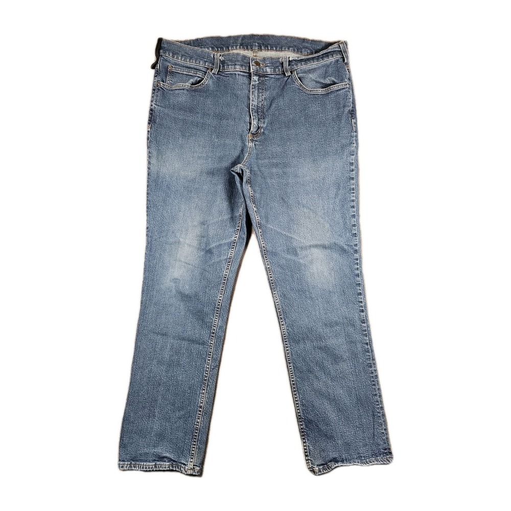 Duluth Trading 40-Grit Jeans Mens 42x32 Blue‎ Standard Fit Denim 23739